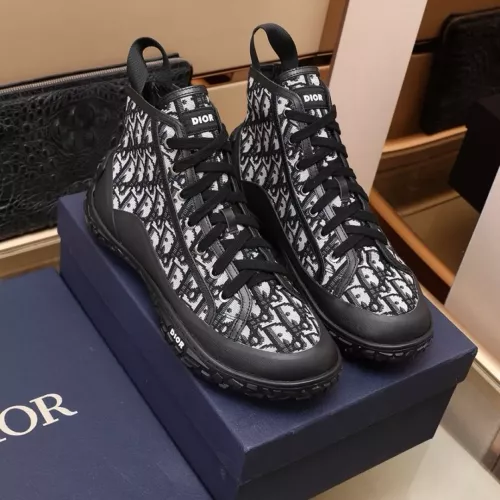 Replica Christian Dior High Top Shoes For Men #1289227 $102.00 USD for Wholesale