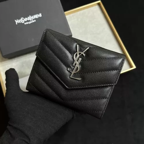 Replica Yves Saint Laurent YSL Wallets #1289247 $42.00 USD for Wholesale