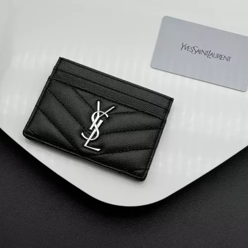 Cheap Yves Saint Laurent YSL Card Case #1289250, $$29.00 USD On Yves Saint Laurent YSL Wallets