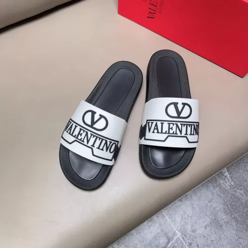 Replica Valentino Slippers For Men #1289296 $45.00 USD for Wholesale