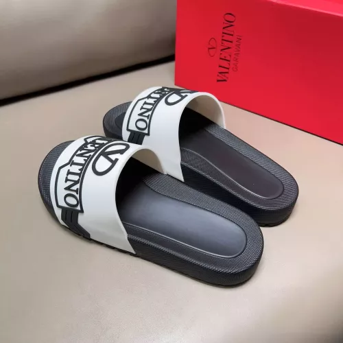 Replica Valentino Slippers For Men #1289296 $45.00 USD for Wholesale