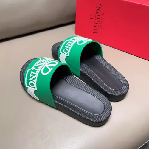 Replica Valentino Slippers For Men #1289298 $45.00 USD for Wholesale