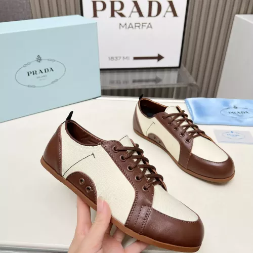 Replica Prada Casual Shoes For Women #1289354 $92.00 USD for Wholesale