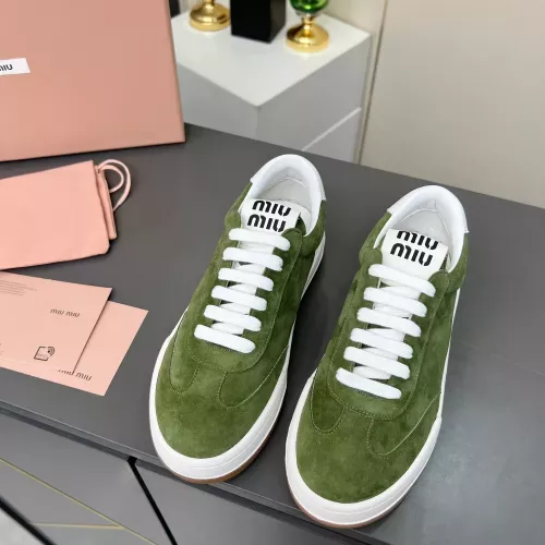 Replica MIU MIU Casual Shoes For Women #1289380 $100.00 USD for Wholesale