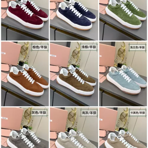 Replica MIU MIU Casual Shoes For Women #1289380 $100.00 USD for Wholesale