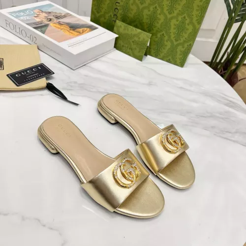 Replica Gucci Slippers For Women #1289387 $82.00 USD for Wholesale