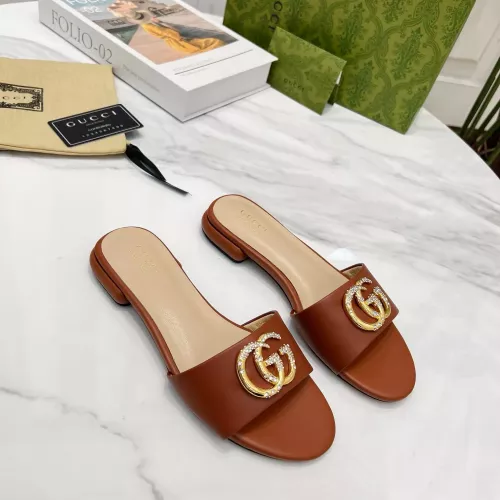 Replica Gucci Slippers For Women #1289394 $82.00 USD for Wholesale