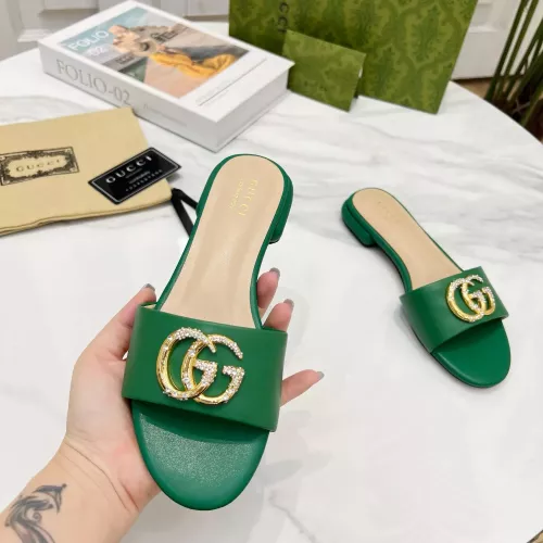 Replica Gucci Slippers For Women #1289395 $82.00 USD for Wholesale