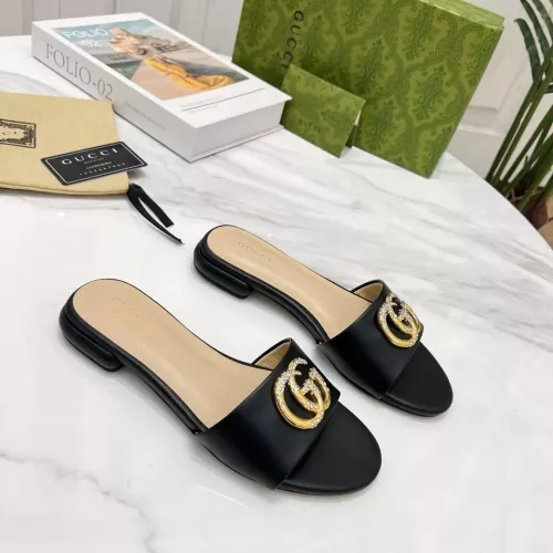 Replica Gucci Slippers For Women #1289396 $82.00 USD for Wholesale