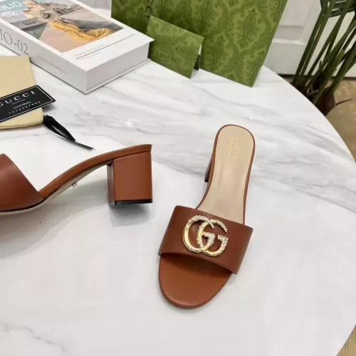 Replica Gucci Slippers For Women #1289405 $82.00 USD for Wholesale