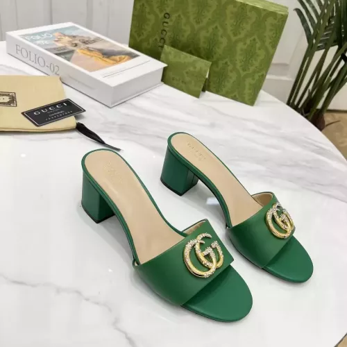 Replica Gucci Slippers For Women #1289406 $82.00 USD for Wholesale