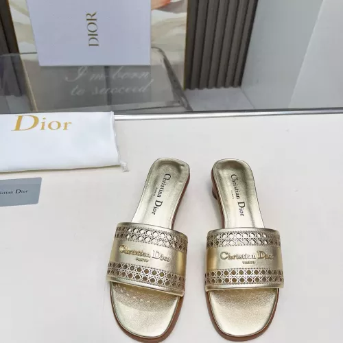 Replica Christian Dior Slippers For Women #1289409 $85.00 USD for Wholesale