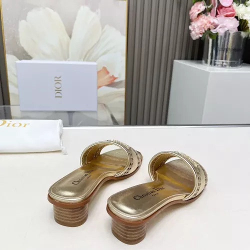 Replica Christian Dior Slippers For Women #1289409 $85.00 USD for Wholesale