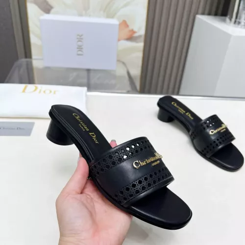 Replica Christian Dior Slippers For Women #1289414 $85.00 USD for Wholesale