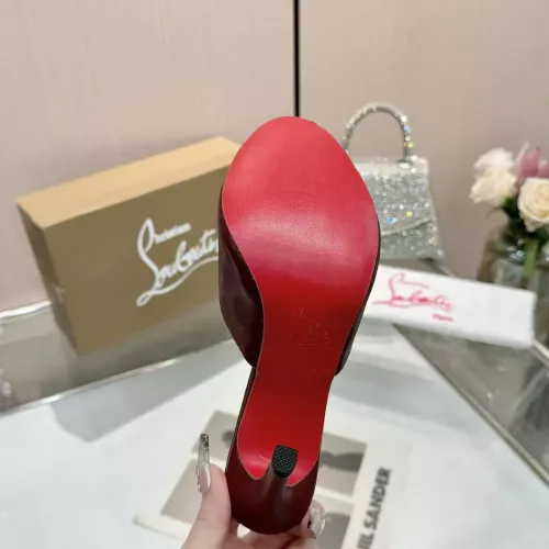 Replica Christian Louboutin CL Slippers For Women #1289418 $76.00 USD for Wholesale