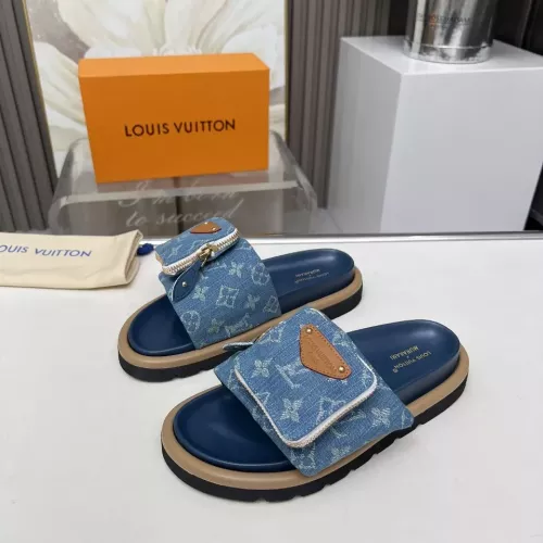 Replica Louis Vuitton Slippers For Women #1289479 $80.00 USD for Wholesale