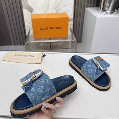 Replica Louis Vuitton Slippers For Women #1289479 $80.00 USD for Wholesale