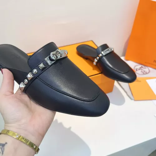 Replica Hermes Slippers For Women #1289504 $100.00 USD for Wholesale