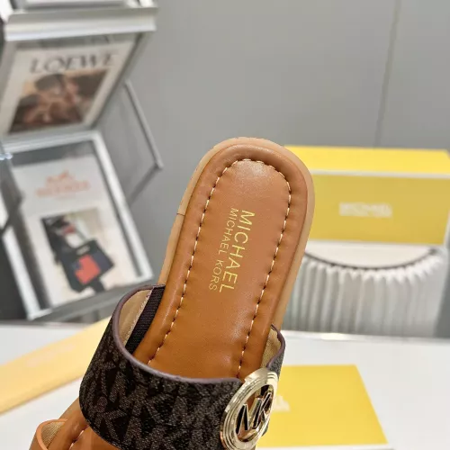 Replica Michael Kors Slippers For Women #1289511 $76.00 USD for Wholesale