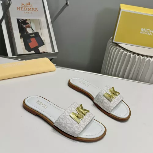 Replica Michael Kors Slippers For Women #1289513 $76.00 USD for Wholesale