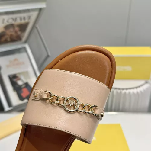 Replica Michael Kors Slippers For Women #1289517 $76.00 USD for Wholesale