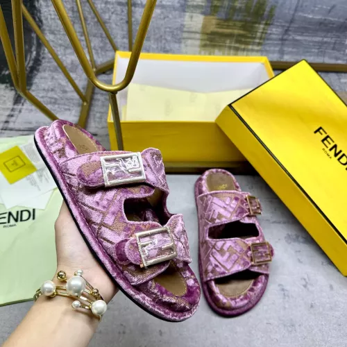 Cheap Fendi Slippers For Women #1289519, $$85.00 USD On Fendi Slippers