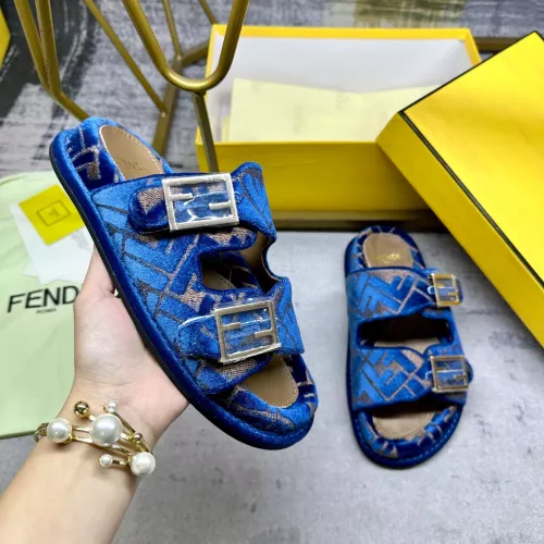 Cheap Fendi Slippers For Women #1289520, $$85.00 USD On Fendi Slippers