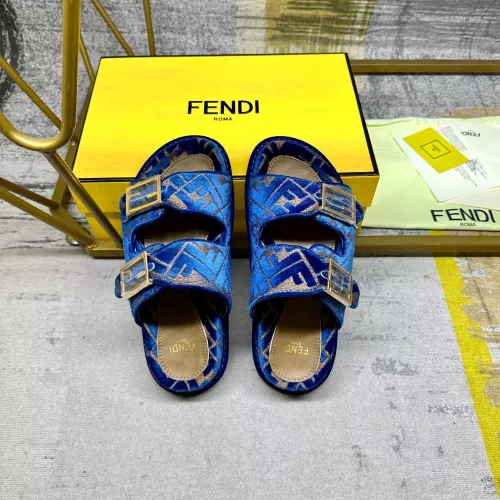 Replica Fendi Slippers For Women #1289520 $85.00 USD for Wholesale