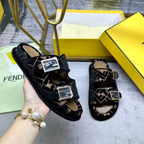 Cheap Fendi Slippers For Women #1289522, $$85.00 USD On Fendi Slippers