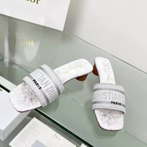 Replica Christian Dior Slippers For Women #1289523 $85.00 USD for Wholesale