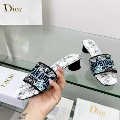 Replica Christian Dior Slippers For Women #1289527 $85.00 USD for Wholesale