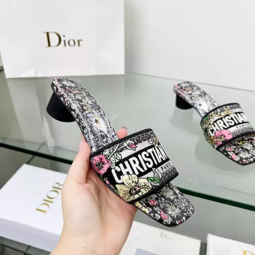 Replica Christian Dior Slippers For Women #1289529 $85.00 USD for Wholesale