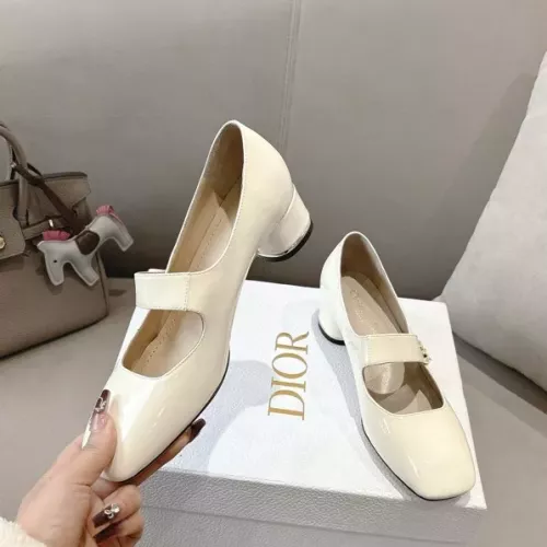 Replica Christian Dior High-Heeled Shoes For Women #1289536 $102.00 USD for Wholesale