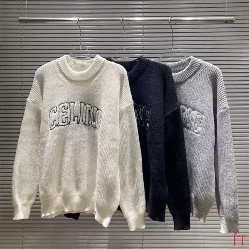 Replica Celine Sweaters Long Sleeved For Unisex #1289617 $52.00 USD for Wholesale