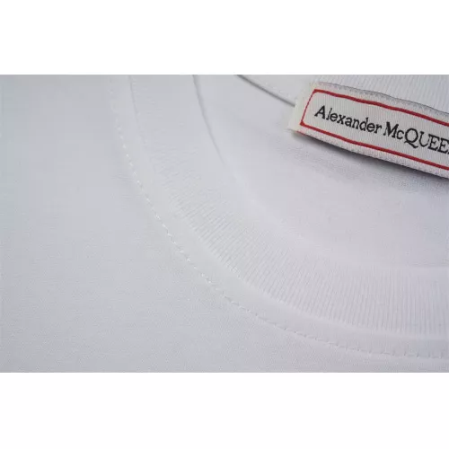 Replica Alexander McQueen T-shirts Short Sleeved For Unisex #1289692 $32.00 USD for Wholesale