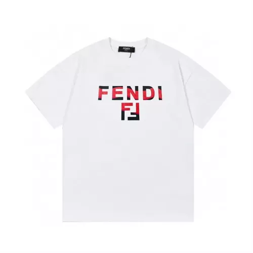 Cheap Fendi T-Shirts Short Sleeved For Unisex #1289749, $$42.00 USD On Fendi T-Shirts