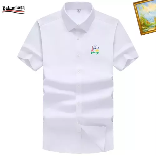 Cheap Balenciaga Shirts Short Sleeved For Men #1289779, $$38.00 USD On Balenciaga Shirts