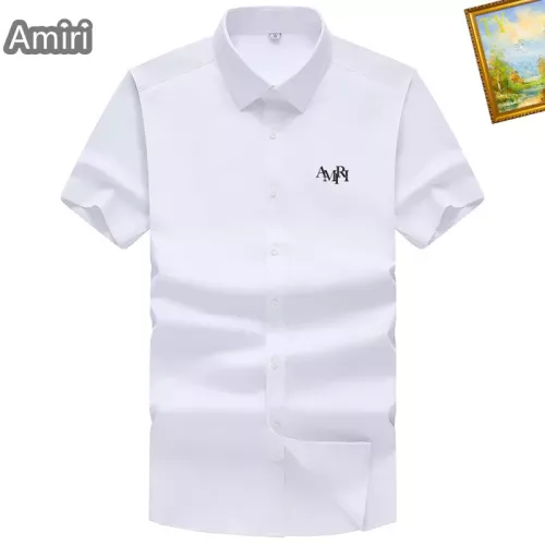 Cheap Amiri Shirts Short Sleeved For Men #1289782, $$38.00 USD On Amiri Shirts