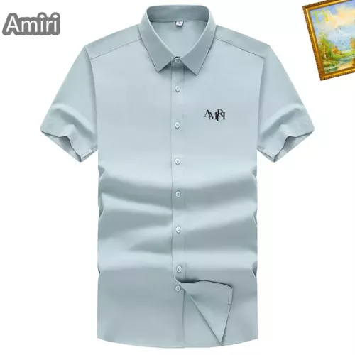 Cheap Amiri Shirts Short Sleeved For Men #1289783, $$38.00 USD On Amiri Shirts