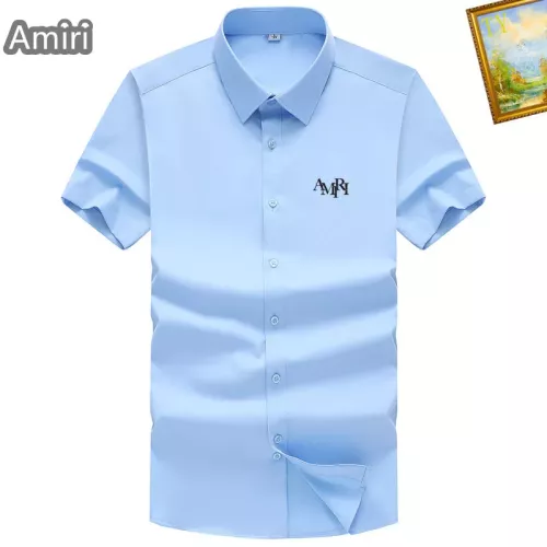 Cheap Amiri Shirts Short Sleeved For Men #1289784, $$38.00 USD On Amiri Shirts