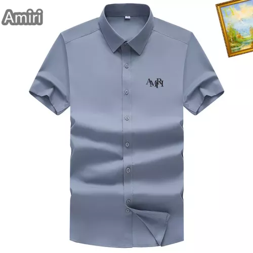 Cheap Amiri Shirts Short Sleeved For Men #1289785, $$38.00 USD On Amiri Shirts