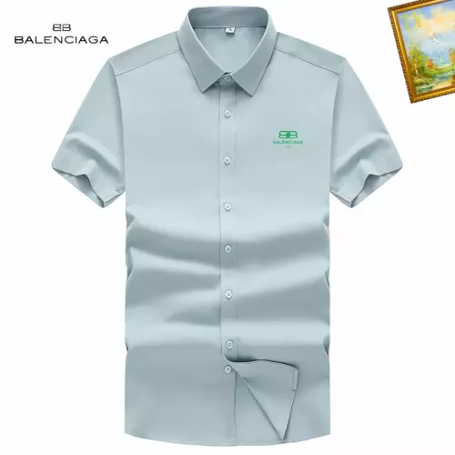 Cheap Balenciaga Shirts Short Sleeved For Men #1289812, $$38.00 USD On Balenciaga Shirts