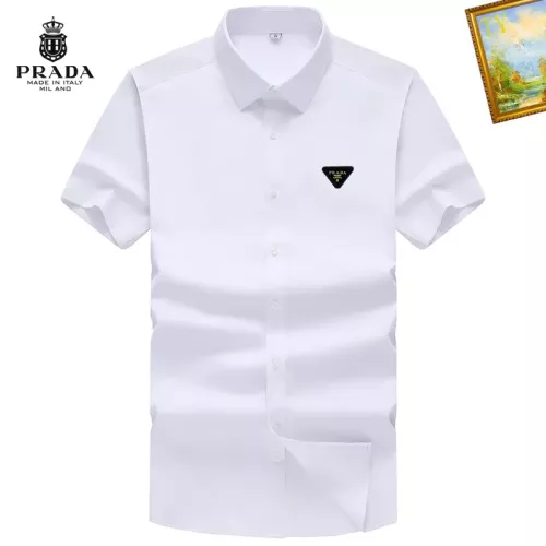 Cheap Prada Shirts Short Sleeved For Men #1289826, $$38.00 USD On Prada Shirts