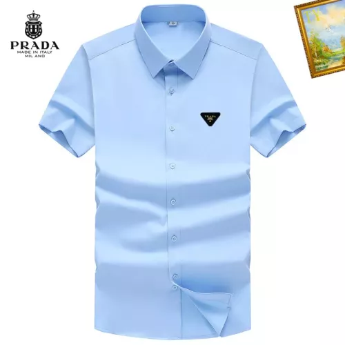 Cheap Prada Shirts Short Sleeved For Men #1289827, $$38.00 USD On Prada Shirts