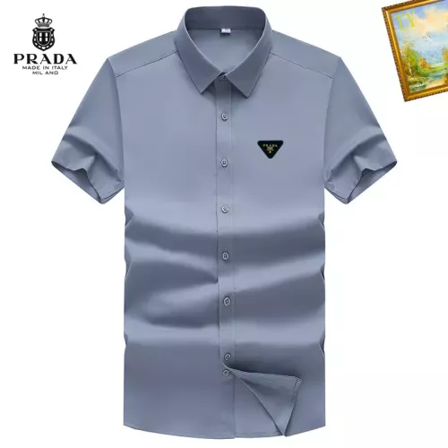 Cheap Prada Shirts Short Sleeved For Men #1289829, $$38.00 USD On Prada Shirts