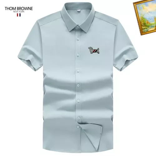 Cheap Thom Browne TB Shirts Short Sleeved For Men #1289832, $$38.00 USD On Thom Browne TB Shirts