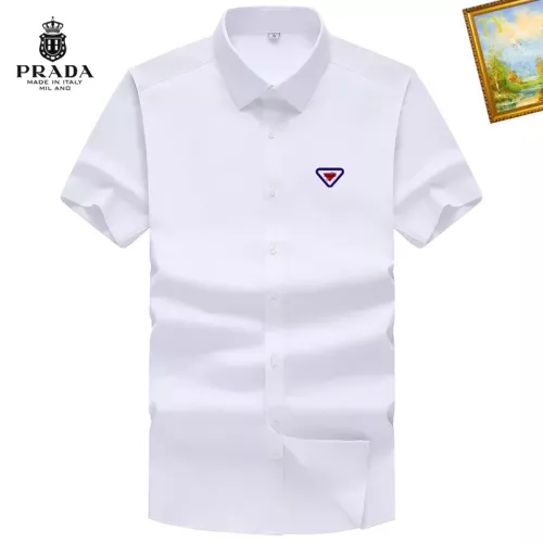 Cheap Prada Shirts Short Sleeved For Men #1289856, $$38.00 USD On Prada Shirts