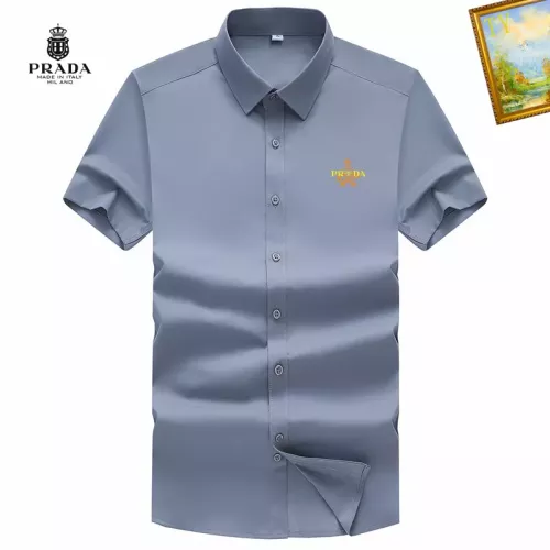 Cheap Prada Shirts Short Sleeved For Men #1289863, $$38.00 USD On Prada Shirts