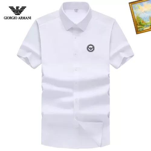 Cheap Armani Shirts Short Sleeved For Men #1289865, $$38.00 USD On Armani Shirts