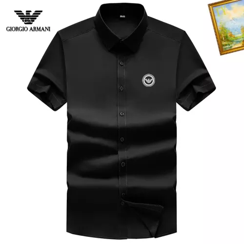 Cheap Armani Shirts Short Sleeved For Men #1289869, $$38.00 USD On Armani Shirts